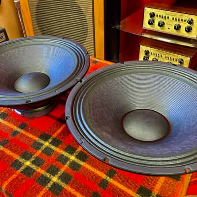 JBL M115-8A 15” woofers Fully Tested PAIR * NICE * image 2