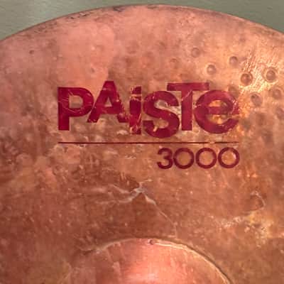 Paiste 3000 16" Rude Crash Ride Cymbal 1300 Grams image 2