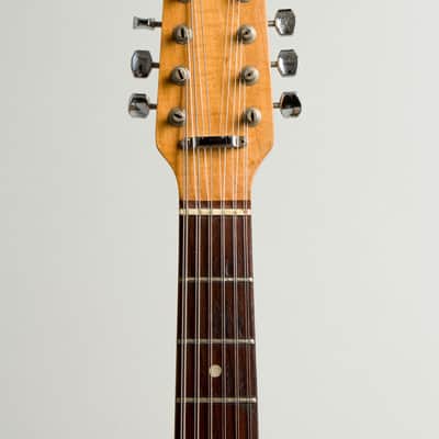 Fender  Electric XII 12 String Solid Body Electric Guitar (1965), ser. #114971, black gig bag case. image 5
