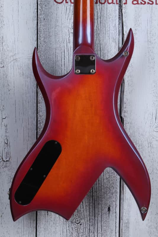 BC Rich 1984 NJ Series Bich Electric Guitar Japan Cherry Sunburst