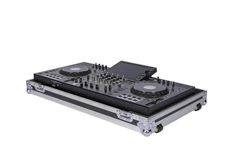 Headliner Low Profile Flight Case with Wheels Compatible with AlphaTheta XDJ-AZ All-in-One DJ System; Compact, Custom Fit DJ Controller Case, Rugged Design - Ideal for DJs On the Road image 1