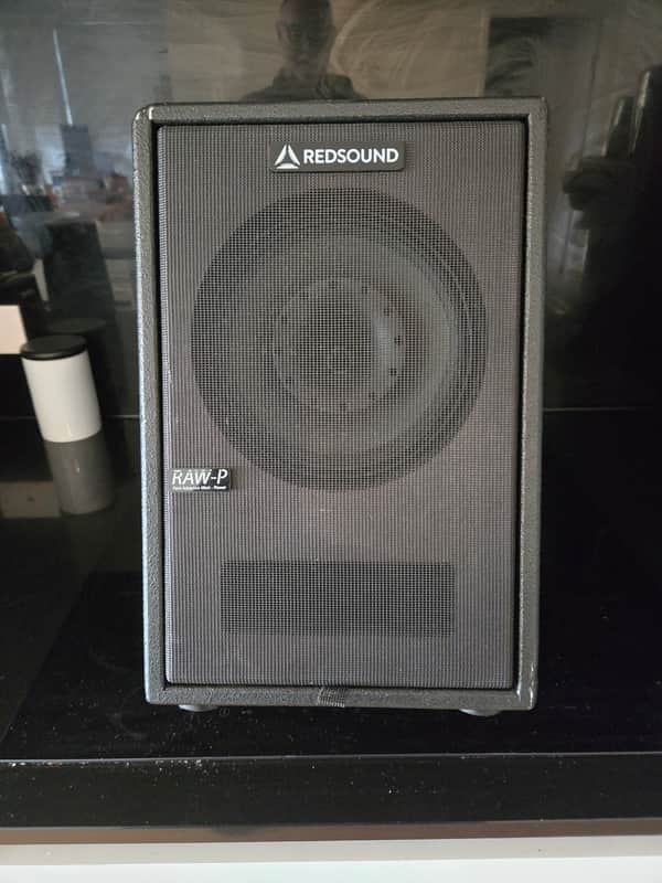 Red Sound Elis 8 Active FR/FR Speaker Cabinet Black image 1