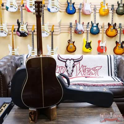 Collings D Serise Dreadnought D2H Sitka Spruce Top East Indian Rosewood Back & Sides 45 Style Snowflake Inlays Natural image 10