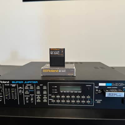 Roland MKS-80 Super Jupiter Rackmount Sound Module 1984 - 1989 - Black
