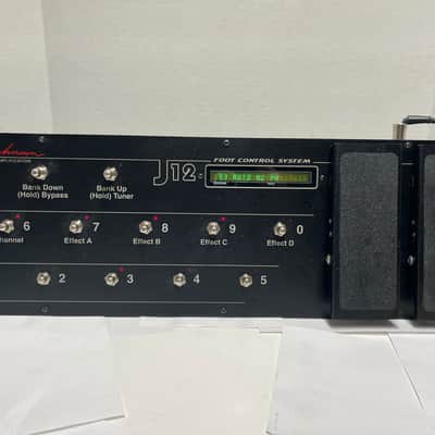 JOHNSON MILLENNIUM MILLENIUM J 12 J12 MIDI MULTI EFFECT FOOT AMP CONTROL Controller PEDAL Stereo One Fifty JM 150 JM250 250 JM150 Amp Amplifier also works with Digitech 2112 2101 Valve FX   NE47AD-10066  JAN. 98 image 3