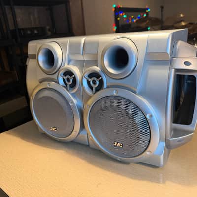 Rare JVC MX-G50 Extended Super Bass Compact Stereo 2 Speakers Only Tested Nice! image 4