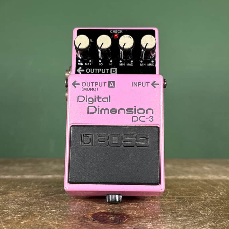 Boss DC-3 Digital Dimension (Blue Label) 1988 - 1989 - Pink | Reverb