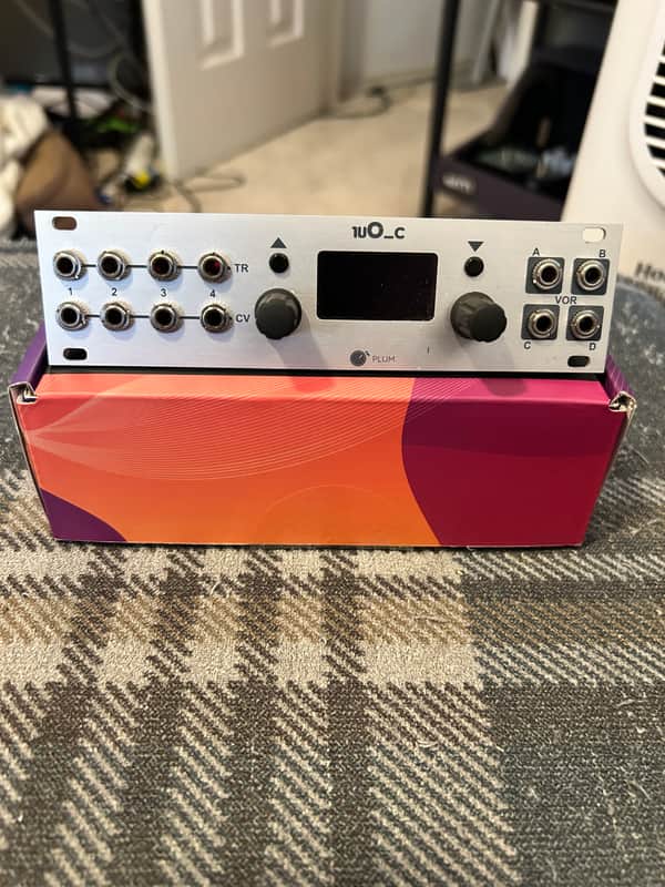 Plum Audio 4robots uOrnament and Crime VOR with USB midi link - 1U Silver