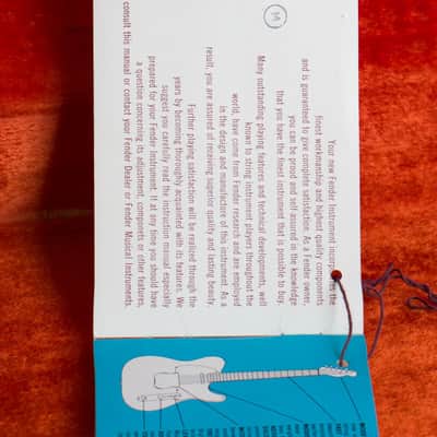 Fender Telecaster Custom with Bigsby Solid Body Electric Guitar (1968), ser. #219957, original black tolex hard shell case. image 16