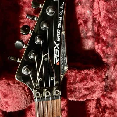 YAMAHA RGX-611S Black Made in Japan Electric Guitar Used image 3