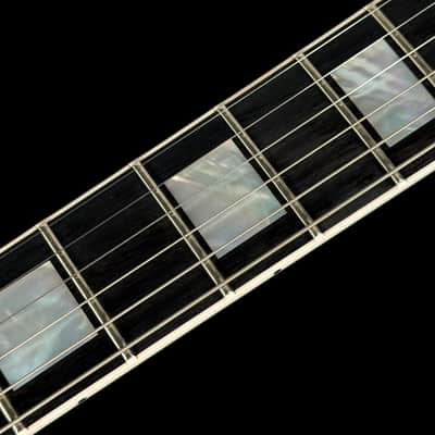 2025 Gibson Les Paul Custom Chambered Custom Shop Murphy Lab Ultra Light Aged ~ Ebony image 7