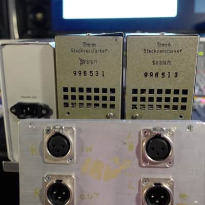 WSW line pair of preamps 1960 image 4