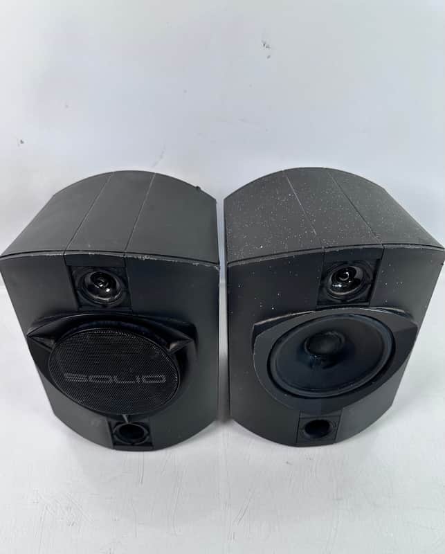 B&W Bowers & Wilkins Rock Solid Sounds 150W Monitor Speaker Pair image 1