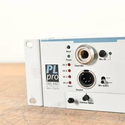 Clear-Com MS-440 4-Channel Intercom Main Station CG0045X image 4