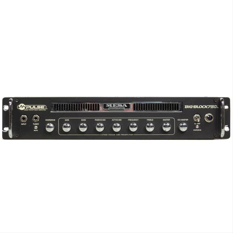 Mesa Boogie Big Block 750 M-Pulse 750-Watt Bass Amp Head image 1