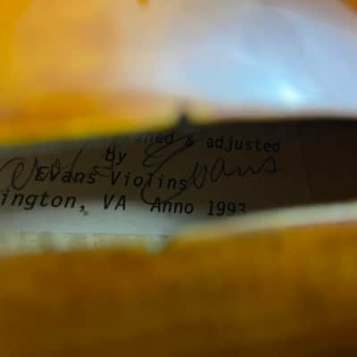 Evans Strad Copy 4/4 Violin image 7
