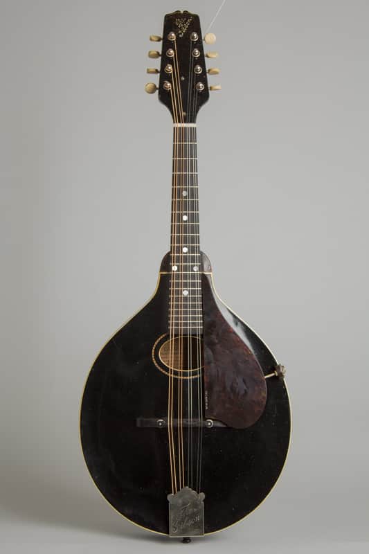 Gibson  Style A Snakehead Carved Top Mandolin (1925), ser. #79131, original black hard shell case. image 1