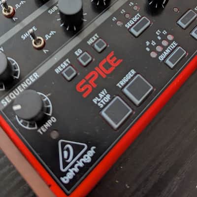 Behringer Spice Desktop Semi-Modular Synthesizer 2024 - Present - Red image 2