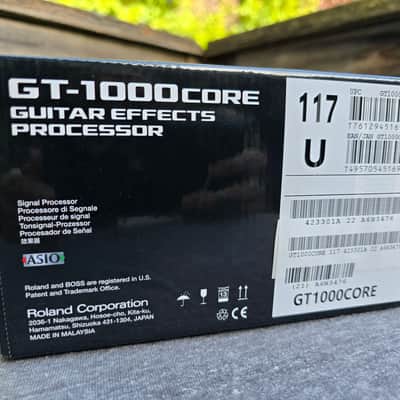 Boss GT-1000CORE 2020 - Present - Black (Includes Original Power Supply and Packaging) image 17