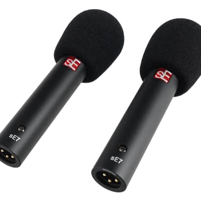 Pair Se Electronics sE7 Small-Diaphragm Condenser Microphones Recording Mics image 4