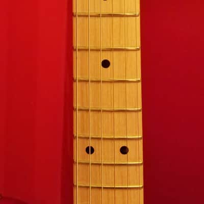 G&L Asat Classic - Red Translucent Electric Guitar with JBE Danny Gatton Pickups-G&L Locking Tuners image 9