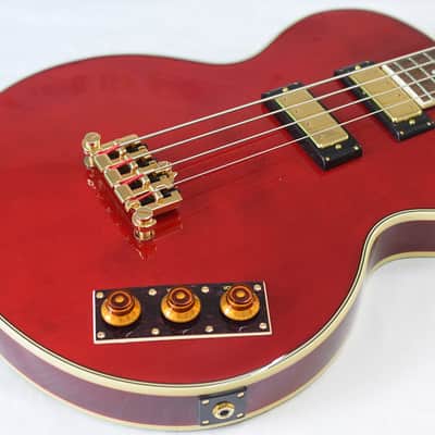 Epiphone Bass Allen Woody Rumblekat Wine Red image 7