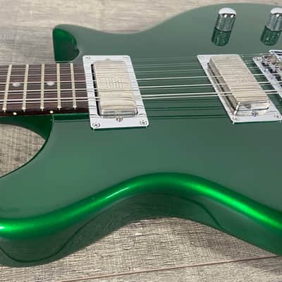 Hamer Eclipse 12-String Electric 1995 - Green image 4