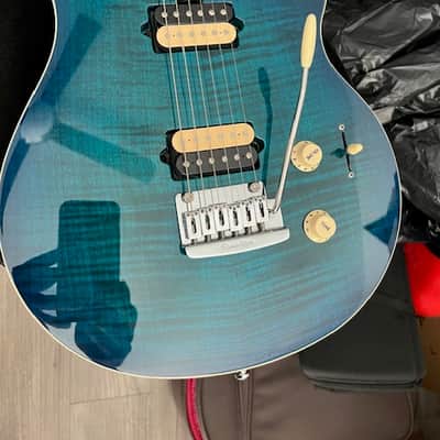 Ernie Ball Music Man Axis Super Sport 2016 - Blue image 5