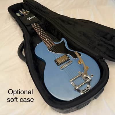 Vintage 2003 Gibson Les Paul Junior Melody Maker - Pelham Blue - Bigsby B5 - Free Pro Setup image 22