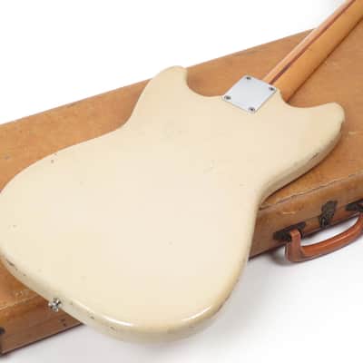 1957 Fender Musicmaster - Desert Sand - Anodized Pickguard - V Neck Profile image 6