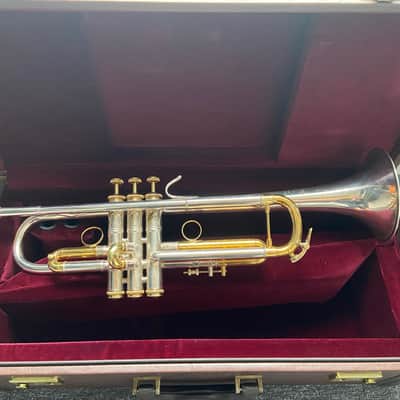 Vincent Bach Stradivarius 197 New York #7 Silver plated with gold trims image 1