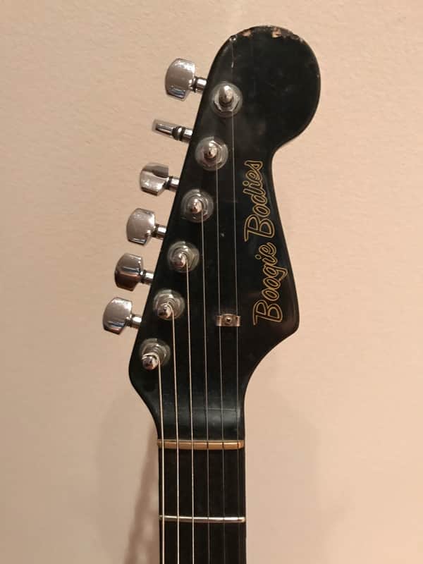 Boogie Bodies Vintsge Charvel era 1970s Black image 1