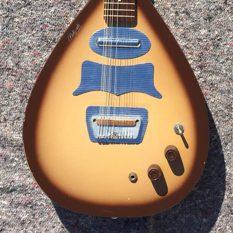 1962 Danelectro Bellzouki Sunburst Copper