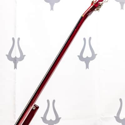 1981 Washburn SB40, SB-40 Bass Wine Red Neckthrough image 11