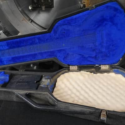 Gibson Chainsaw Case Blue Interior image 5