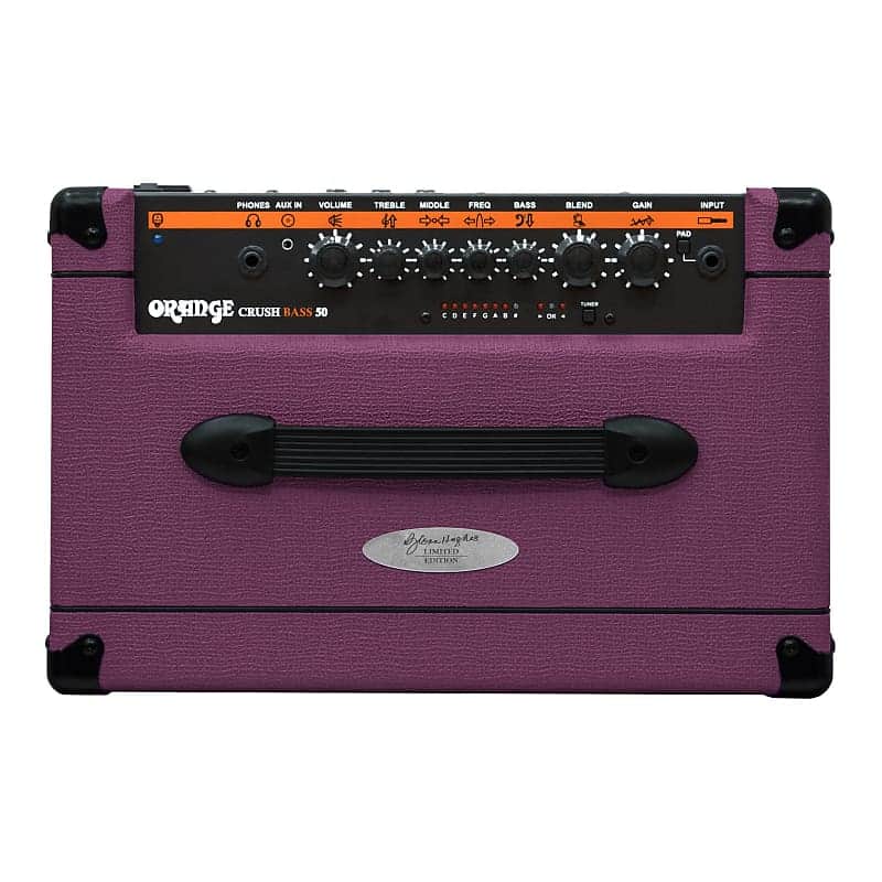 Orange Crush Bass 50 Glenn Hughes Limited Edition 50-Watt 1x12" Bass Combo image 5
