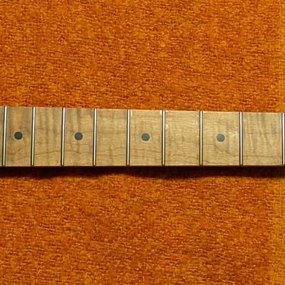 Warmoth Roasted Flame Maple Strat Neck w/Stainless image 1