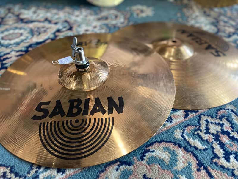 Sabian B8 Pro- 14” Medium HI-Hats! 2000s image 1