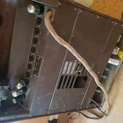 Hammond Solovox Keyboard And Tone Cabinet Synthesizer  1950s Dark Wood image 7