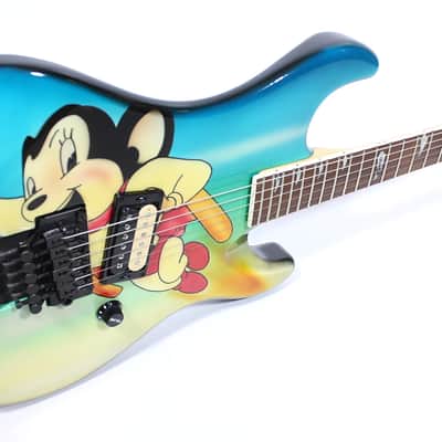 Kramer Baretta I Mighty Mouse Kline graphic mint  1987 image 1