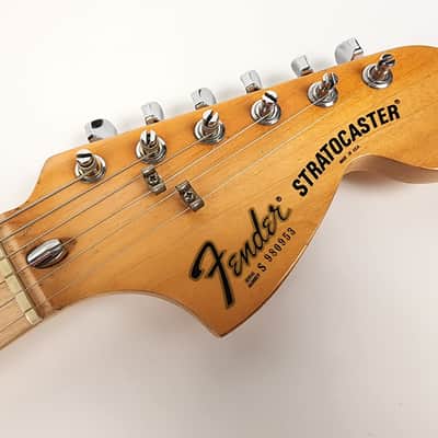 Fender Stratocaster with Maple Fretboard 1979 - 1981 - Sienna Sunburst image 13