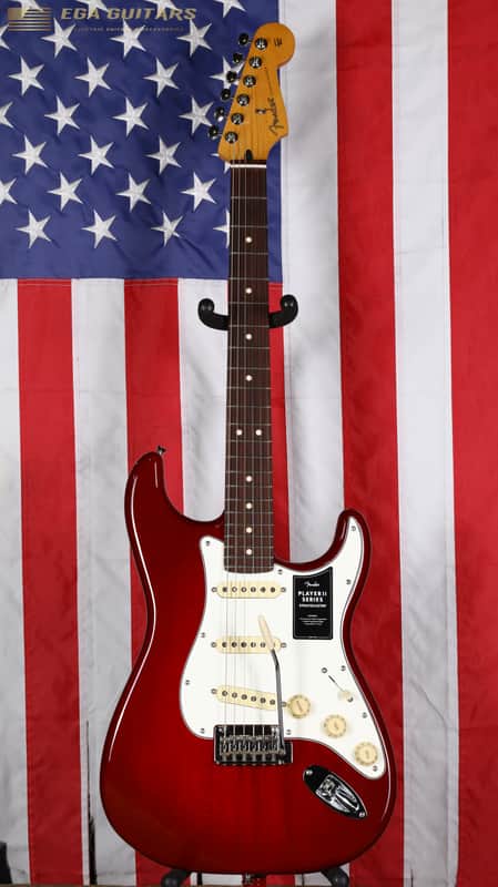 Fender Player II Stratocaster - Transparent Cherry Burst image 1
