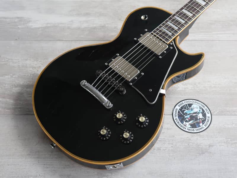 1974 Greco Japan EG-380B Les Paul Custom w/Bareknuckles (Ebony