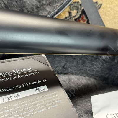 2013 Gibson Memphis - Chris Cornell ES 335 Satin Black - 184 von 250 - ID 5839 image 19