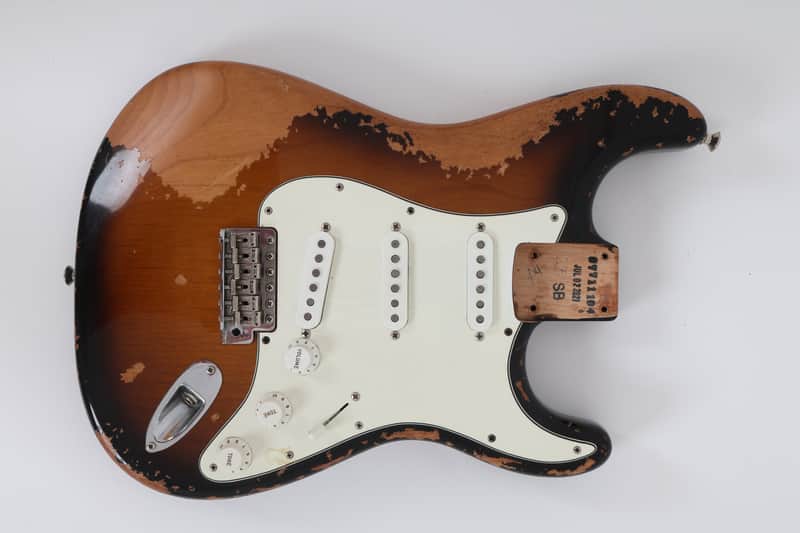 Fender American Vintage II 1957 Stratocaster 2021 - 2 Color Sunburst Body image 1