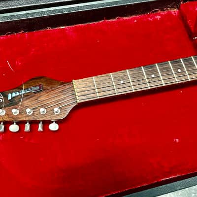 Coral Vincent Bell Electric Sitar 1967 - 1969 - Red Crackle image 9