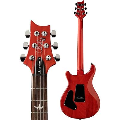 PRS SE Custom 24-08 Electric Guitar - Charcoal Cherry Burst image 2