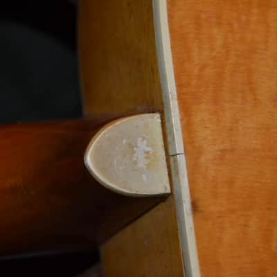 Epiphone Blackstone archtop acoustic 1940's Natural, project guitar. image 14