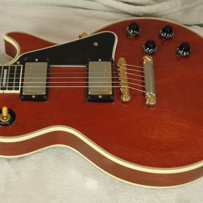 Gibson Custom Shop Historic '57 Reissue Les Paul Custom VOS Faded Cherry image 5
