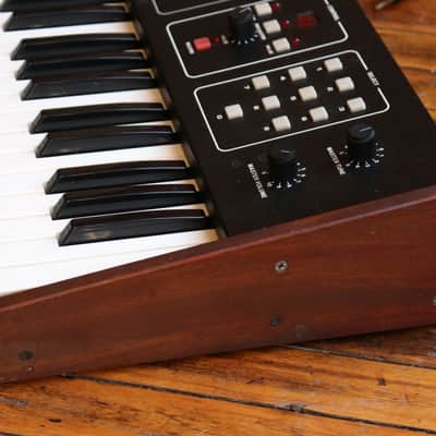 Sequential Six-Trak 49-Key 6-Voice Polyphonic Synthesizer 1984 - 1985 - Black with Wood Sides image 15